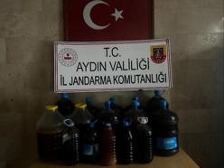Aydın’da 202 litre sahte içki ele geçirildi
