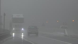 Bolu Dağı geçişinde yağmur ve sis etkili oldu