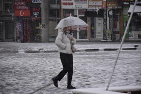 Sivas'ta kar yağışı