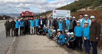 Korkuteli'de Hz. Muhammed Hatıra Ormanı kuruldu