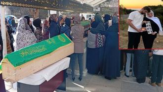 Ankara'daki kazada ölen aynı aileden 3 kişi, son yolculuklarına uğurlandı