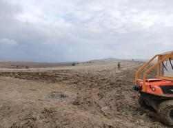 Libya heyetinin düşen uçağının enkaz alanında çalışmalar tamamlandı