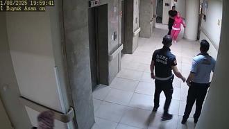 Boşanma aşamasındaki eşini hastanede kovalayıp, vurmuştu; görüntüleri ortaya çıktı