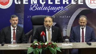 Diyanet İşleri Başkanı Arpaguş, Hatay’da gençlerle buluştu