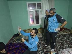 UMKE, 6 saat sonra ulaştıkları adreste doğum yapan kadına müdahale etti