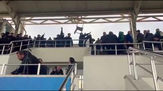 Sakarya'da amatör maçta tribünler karıştı