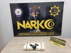 Takside uyuşturucu hammaddesi ele geçirildi