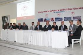 Manyas’ta ‘Tarım ve Hayvancılık Sektör İştirak Toplantısı’ gerçekleştirildi