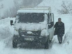 Şirvan’da öğrenci servisi minibüsü, tipi nedeniyle yolda kaldı
