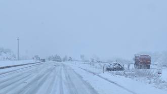 Kütahya’da kar yağışı