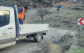 Tarsus ve Çamlıyayla’nın yükseklerinde tuzlama çalışması