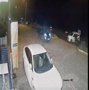 Motosiklet sürücüsünün hayatını kaybettiği kazanın görüntüsü ortaya çıktı