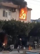 Payas'ta ev yangını