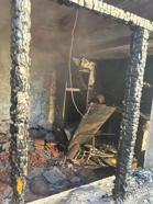 Evinde çıkan yangında öldü