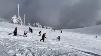 Keltepe Kayak Merkezi'nde sömestr yoğunluğu