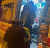 Yolu kapalı köyde rahatsızlanan bebek için ekipler seferber oldu