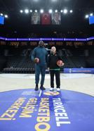 İstanbul - Cumhurbaşkanı Erdoğan, eski NBA oyuncusu Shaquille O'Neal ile bir araya geldi