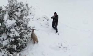 Dronuna tüfek doğrultulan fotoğrafçı: Ateş etse vurabilirdi