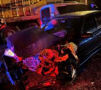 Ordu’da kamyona arkadan çarpan otomobildeki 2 kişi yaralandı