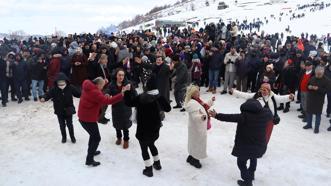 Ordu’da 1700 rakımlı yaylada kar festivali