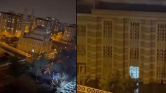 Cami hoparlöründen müzik açıp mahalleye dinlettiler