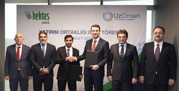 UzOman, Hektaş Özbekistan'a ortak oluyor