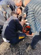 Muğla'da ambulans devrildi; paramedik yaralandı