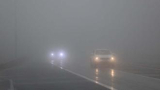 Bolu Dağı'nda yoğun sis