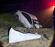 Edirne'de otomobil, şarampole devrildi: 2 ölü