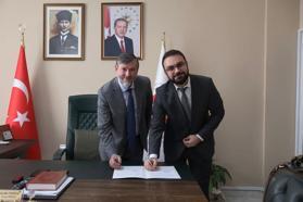 Hatay’da köy deprem konutları bölgesine cami yapımı protokolü imzalandı