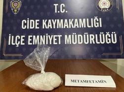 Kastamonu Cide'de 200 gram metamfetamin ele geçirildi