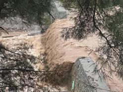 Aydın’da dere taştı; 9 ev tedbir amaçlı tahliye edildi