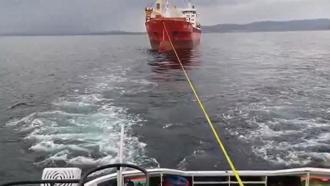 Çanakkale’de gemi arızası