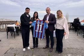 Başkan Ekim, Tufan çiftini Timurciler Konağı’nda ağırladı
