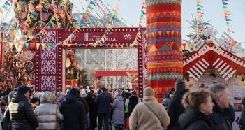 Moskova'daki Maslenitsa Festivali devam ediyor