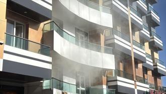 Karabük'te otel yangını; 1 kişi dumandan etkilendi