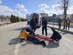 Minibüsün çarpması ile 32 metre ileri fırlayan yaya öldü