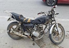 Sahte plakalı motosikletin ehliyetsiz sürücüsüne 110 bin lira ceza