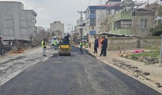Kahramanmaraş’ta yol yenileme çalışmaları devam ediyor