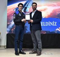 Astronot Atasever, gençlerle buluştu
