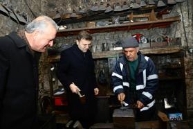 Vali Akmeşe’den Altunhisar’da esnaf ve kurum ziyareti