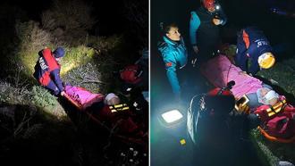 Kaybolan Alzheimer hastası sarp arazide, termal kameralı dronla bulundu