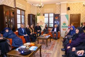 Çiğdem Karaaslan’dan İlkadım Hanımeli Konağı’na ziyaret