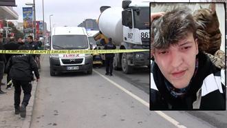 Güngören'de minibüse çarptıktan sonra üzerinden beton mikseri geçen motosikletli öldü