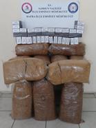 Samsun'da kaçak tütün ve makaron operasyonu