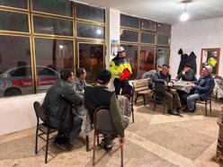 Edirne’de jandarmadan sürücülere trafik eğitimi