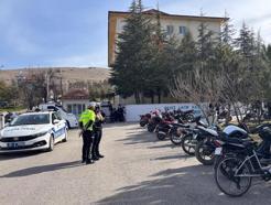 Yalvaç'ta trafik denetimi