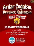 Kayseri'de ‘Arılar Çoğalsın, Bereket Katlansın’ projesinde bin 500 koloni dağıtılacak