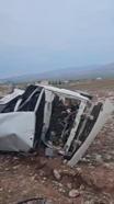 Siirt'te otomobil şarampole yuvarlandı: 3 yaralı