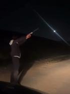 Havaya ateş açtığı görüntüleri sanal medyada paylaşılan şüpheli gözaltında